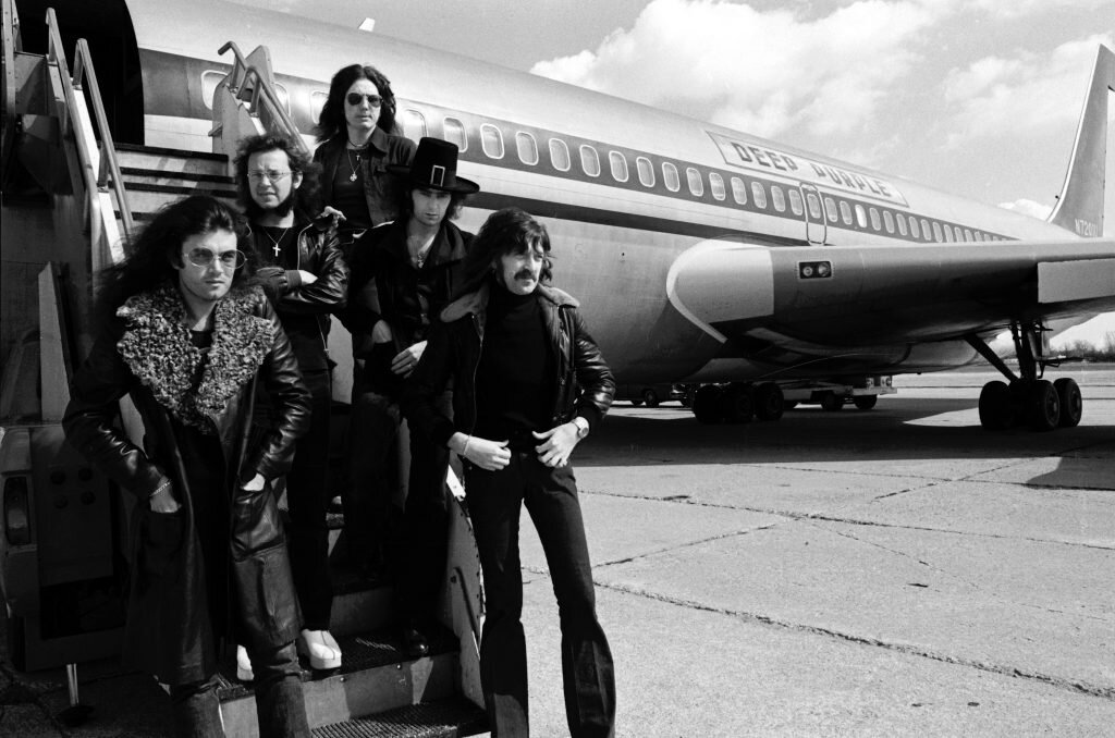 © whitesnake.com. Deep Purple во время концертного тура, фото 1974 года.