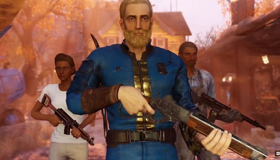 Начиная с этой осени, обновление Fallout 76 Wastelanders предоставит новый сюжетный квест, ветвящийся диалог, выбор и последствия, а также уникальные компаньоны, поскольку игроки встретятся и будут взаимодействовать с двумя новыми человеческими фракциями: поселенцами и рейдерами. Я надеюсь, что вы много работали в своем кампусе, потому что у вас скоро будет компания. 
Fallout 76 Wastelanders был показан на E3 2019, и вот все, что мы узнали до сих пор.