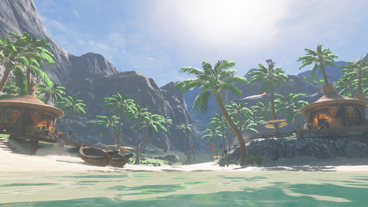 Lurelin Village, одна из локаций в Breath of the Wild