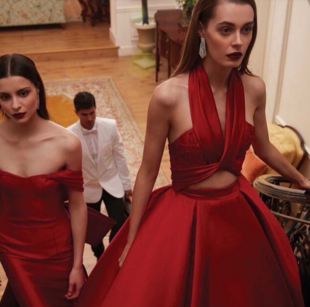 Красный-цвет для уверенных в себе людей! 