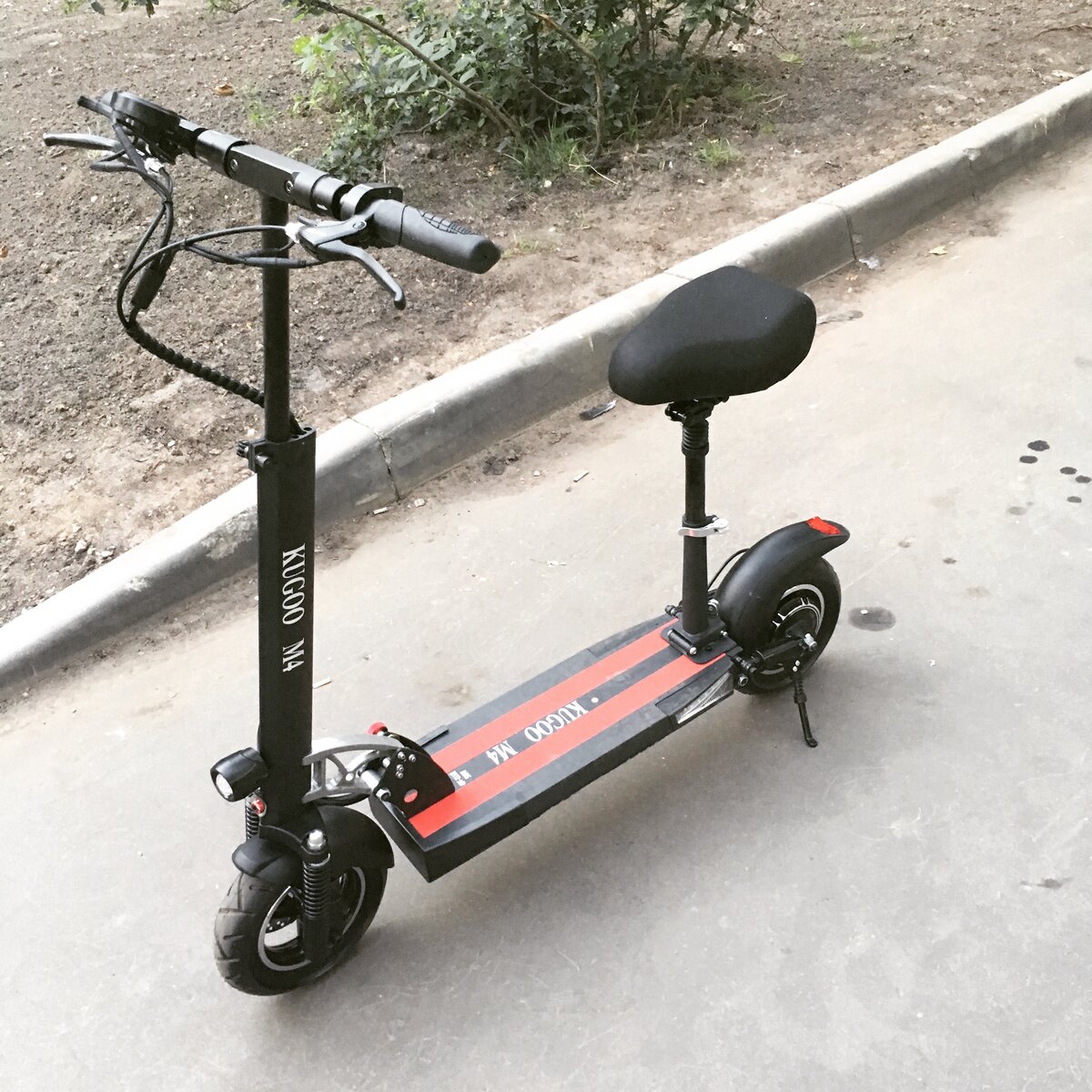 Мой электросамокат после покупки без допников