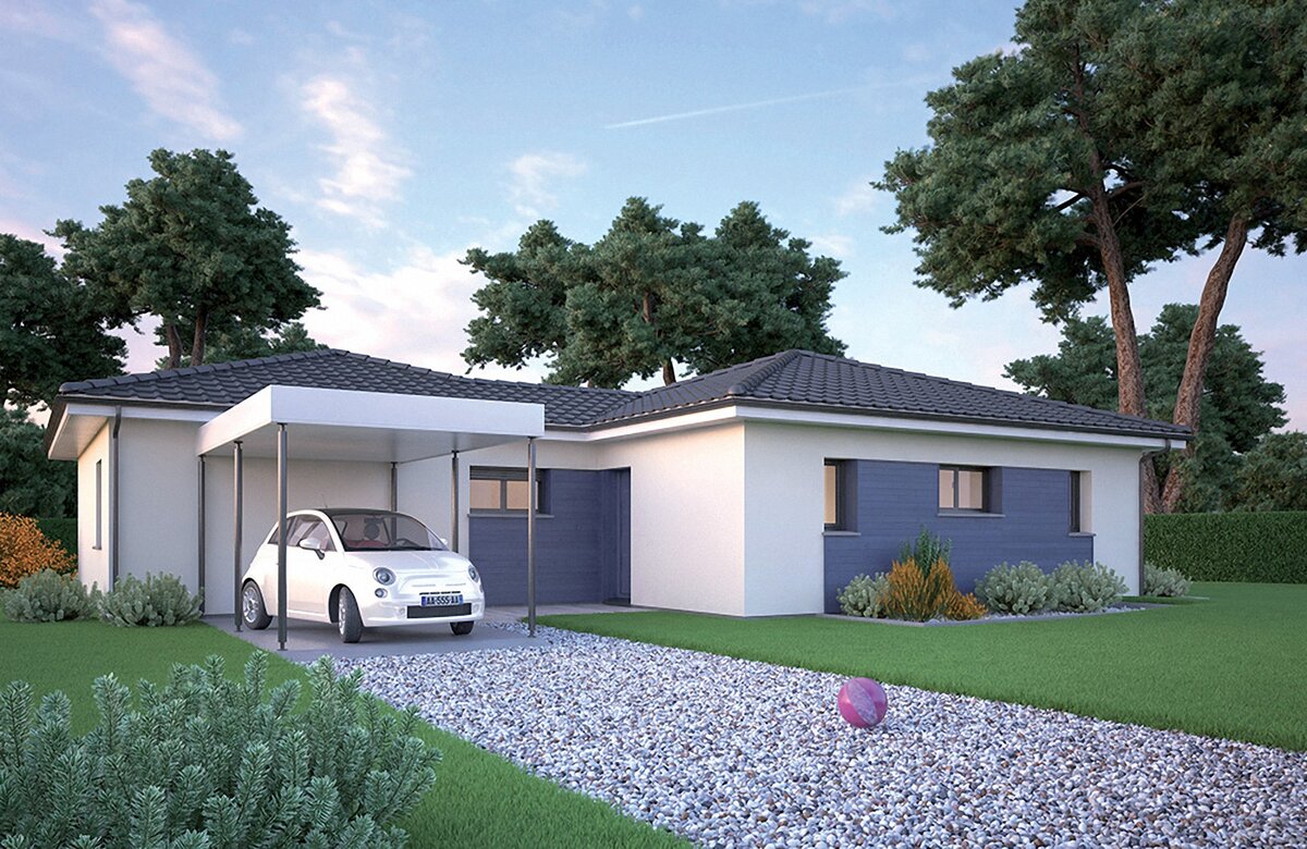 3d эскиз дома Источник: https://www.couleur-villas.fr/nos-modeles-de-maisons/villa-hortense/#100-m2-3-chambres