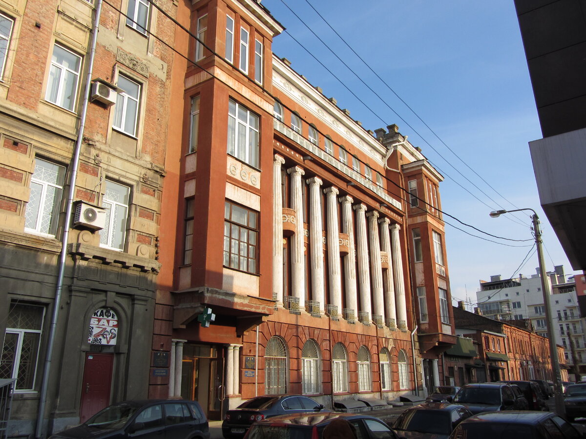 Харьков, жилой дом работы Гинзбурга (1916 год)