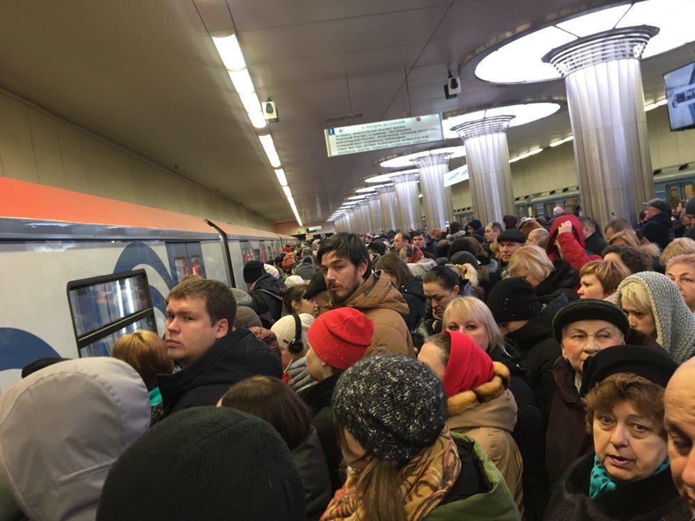 Московское метро сейчас