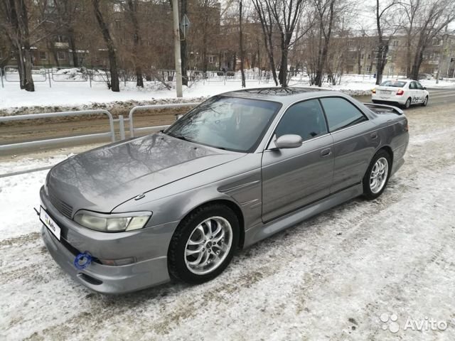 Марка: Toyota Модель: Mark II
Поколение: X90 (1992—1996)
Модификация: 3.0 AT (220 л.с.)
Год выпуска: 1994
Пробег: 116641 км
Состояние: не битый
Владельцев по ПТС: 4+
Тип кузова: седан
Количество дверей: 4
Тип двигателя: бензин
Коробка передач: автомат
Привод: задний
Руль: правый
Цвет: серый
Комплектация: Базовая
Место осмотра: Челябинск