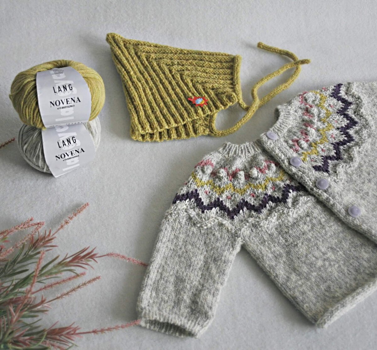 Жаккард из Lang Yarns Novena