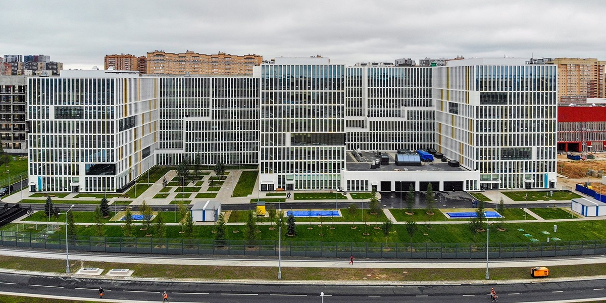 Больница №40 в Коммунарке, Москва.