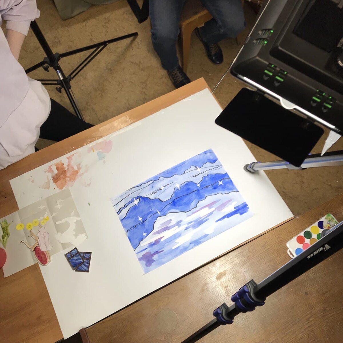 рабочий процесс