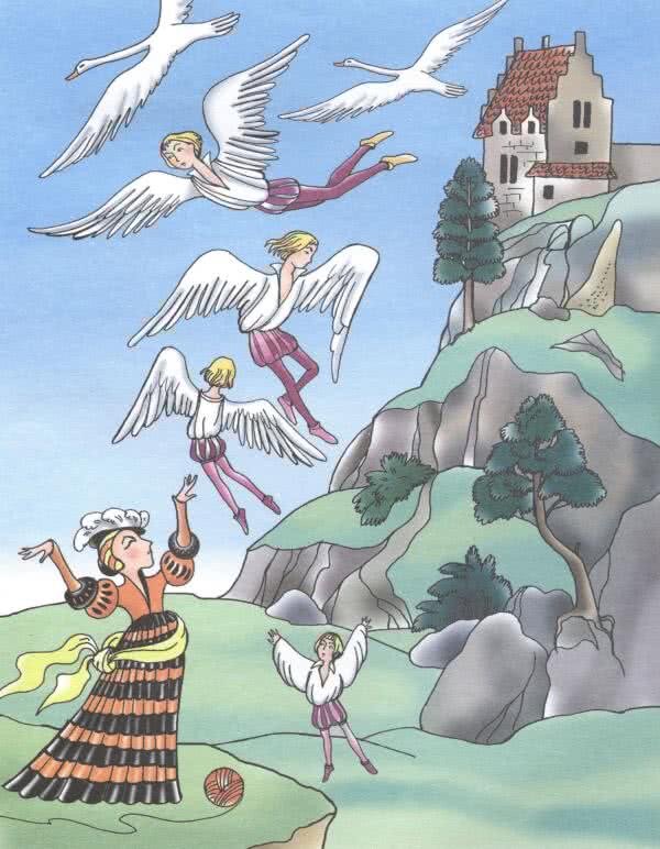 Братья Гримм «Шесть лебедей»