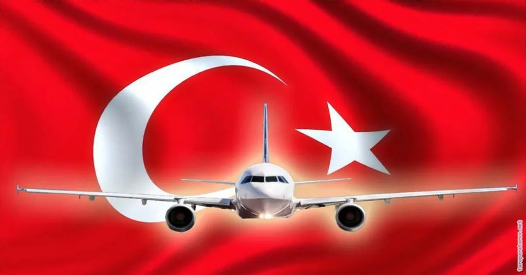 Россия летает в турцию. Самолет Турция. Турецкий флаг и самолет. Полет в Турцию. Полетели в Турцию.