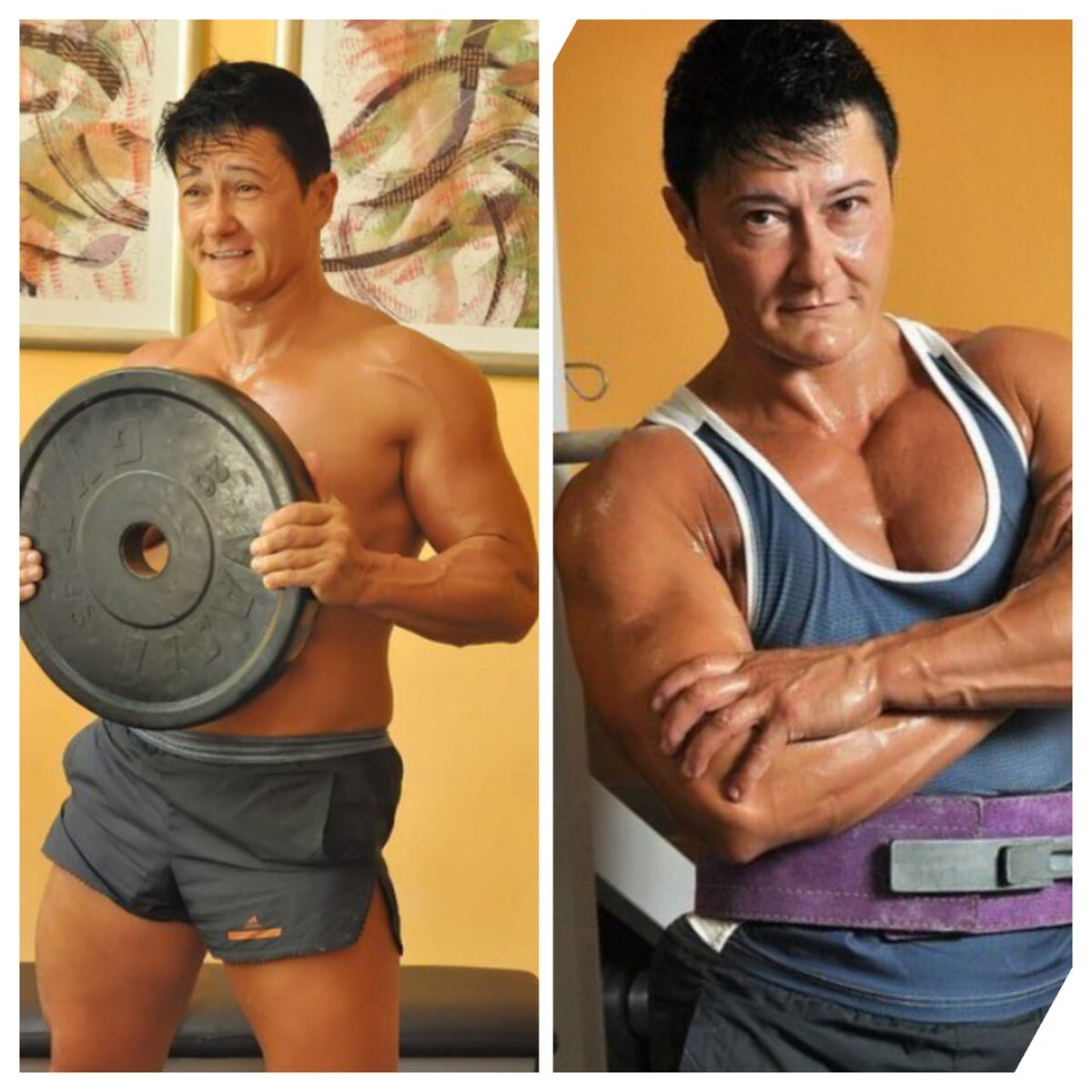 Спортсменке 53 года.