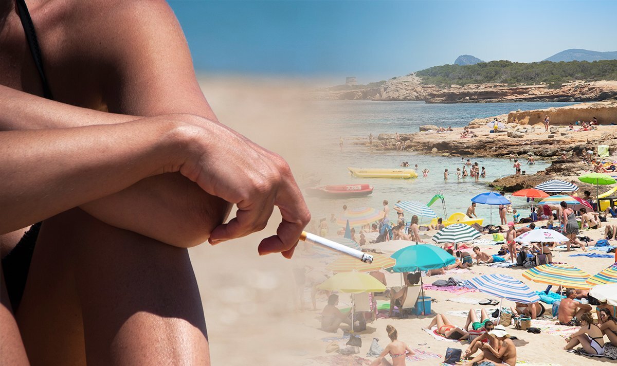 Бреет на пляже. Курит на пляже. Курение на пляже. На пляже с сигаретой. Курящие женщины на пляжах.