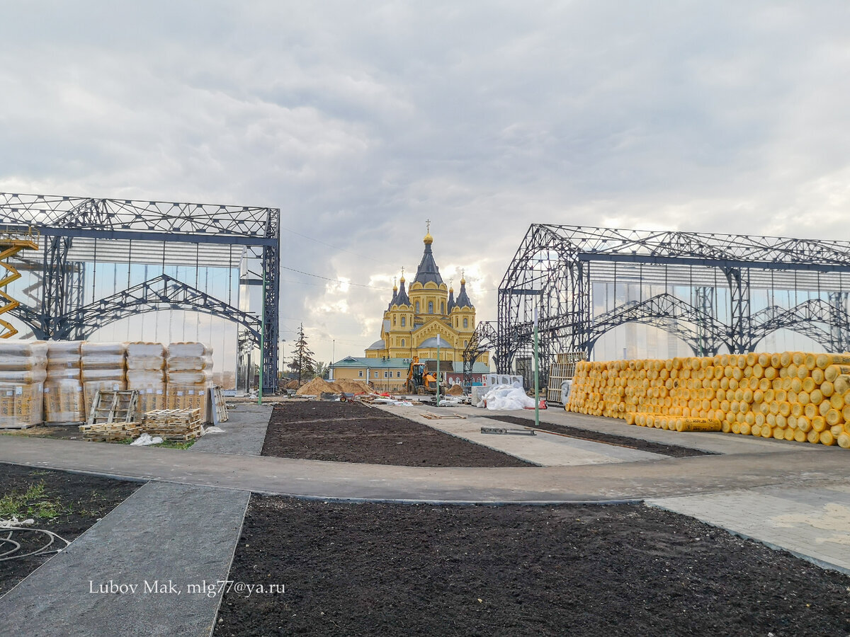 Нижегородская Стрелка после реставрации-я в восторге от новой локации!