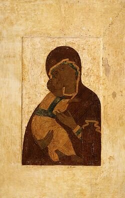 Владимирская икона Божией Матери.
Список 1514 г.