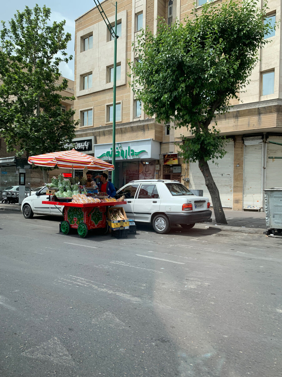 На дорогах Тегерана