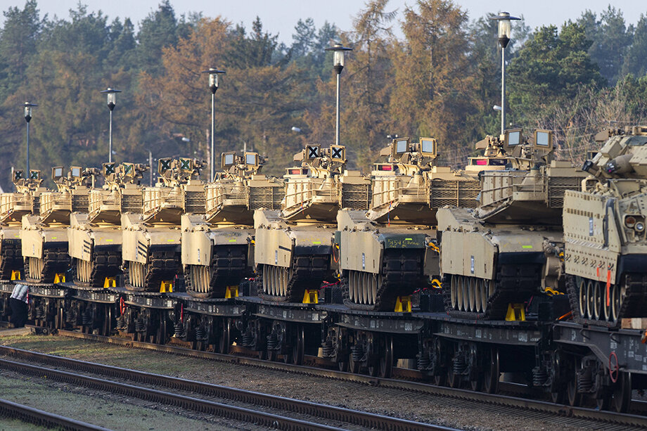 Первая партия танков M1 Abrams может появиться на Украине в сентябре. Фото: Karolis Kavolelis/imago images/Scanpix/TASS