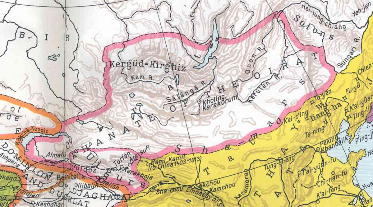 Ойратское ханство в 1415 году