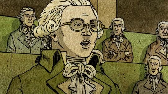 Два раза "ку", мои малиновые штаны. Если вы спросите меня, в какой момент в Великой Французской революции всё окончательно пошло по наклонной, то это он. После голода, после бунтов и сжигания документов, после военных поражений... когда умеренные начали покидать ответственные должности, Верньо нанёс удар, первый в серии, которая отправит в нокаут любые остатки порядка в стране. Пора встрепенуться, мои малиновые штаны, ведь сегодня в статье кафедры Бакланологии и Прикладной Долбодятлистики мы увидим имя Робеспьера.