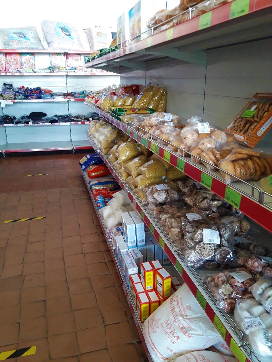 Что сейчас творится в магазинах деревень Чувашии. Обзор и цена на продукты магазина Чураккасы