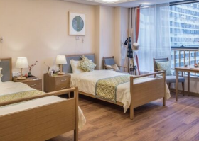 пример комнаты в доме престарех в Китаее на 2 персоны. Картинка взята из китайской онлайн-газеты "МАГАЗЕТА"