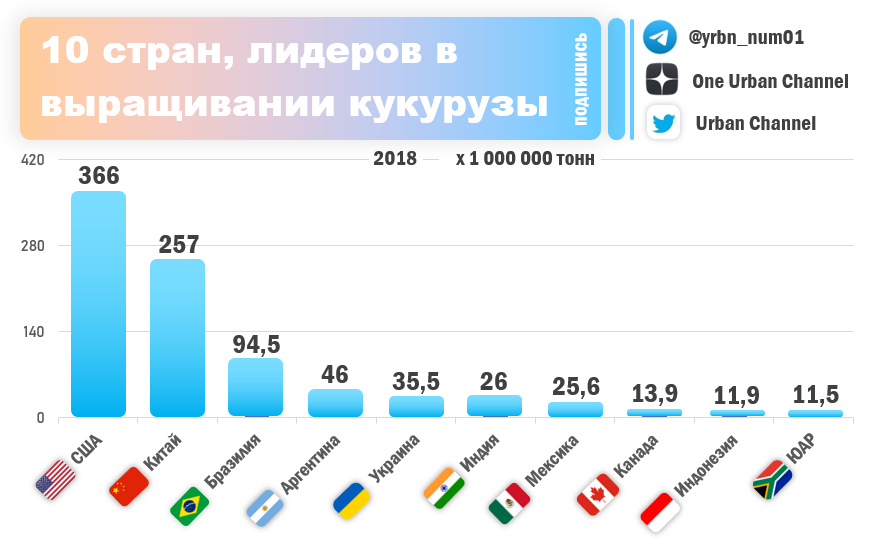 Страны лидеры по выращиванию пшеницы риса кукурузы - фото