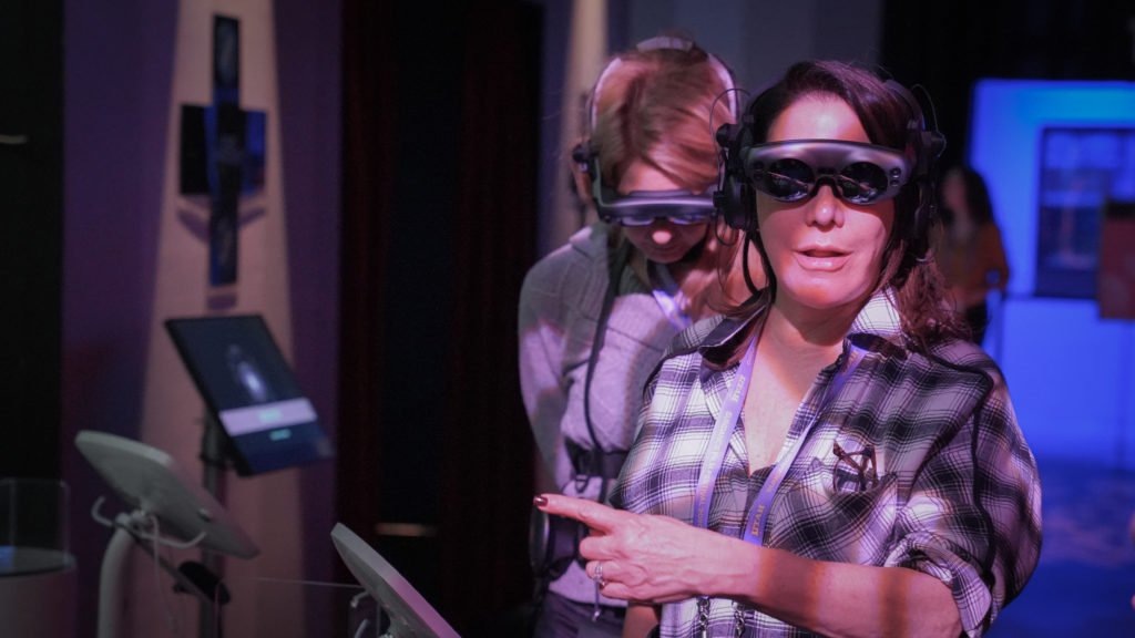 Визуализация дыхания человека