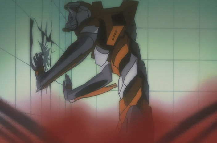 Примерно так я и делал после первого просмотра. Кадр из аниме "Евангелион".