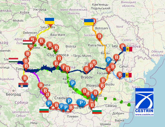 Через румынию. Маршрут по Румынии на автомобиле. Транзитом по территории Румынии. Карта автотуриста по Румынии. Коридор из Украины с Болгарию.