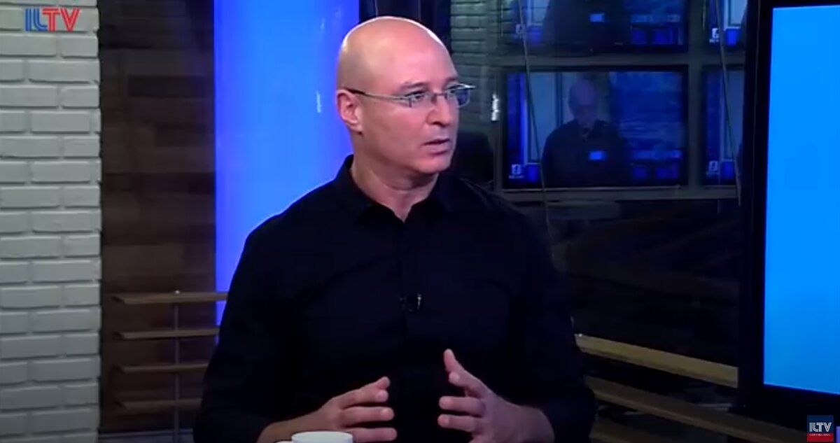 сооснователь стартапа "Робин" Йосси Яркони. Стоп-кадр эфира ILTV