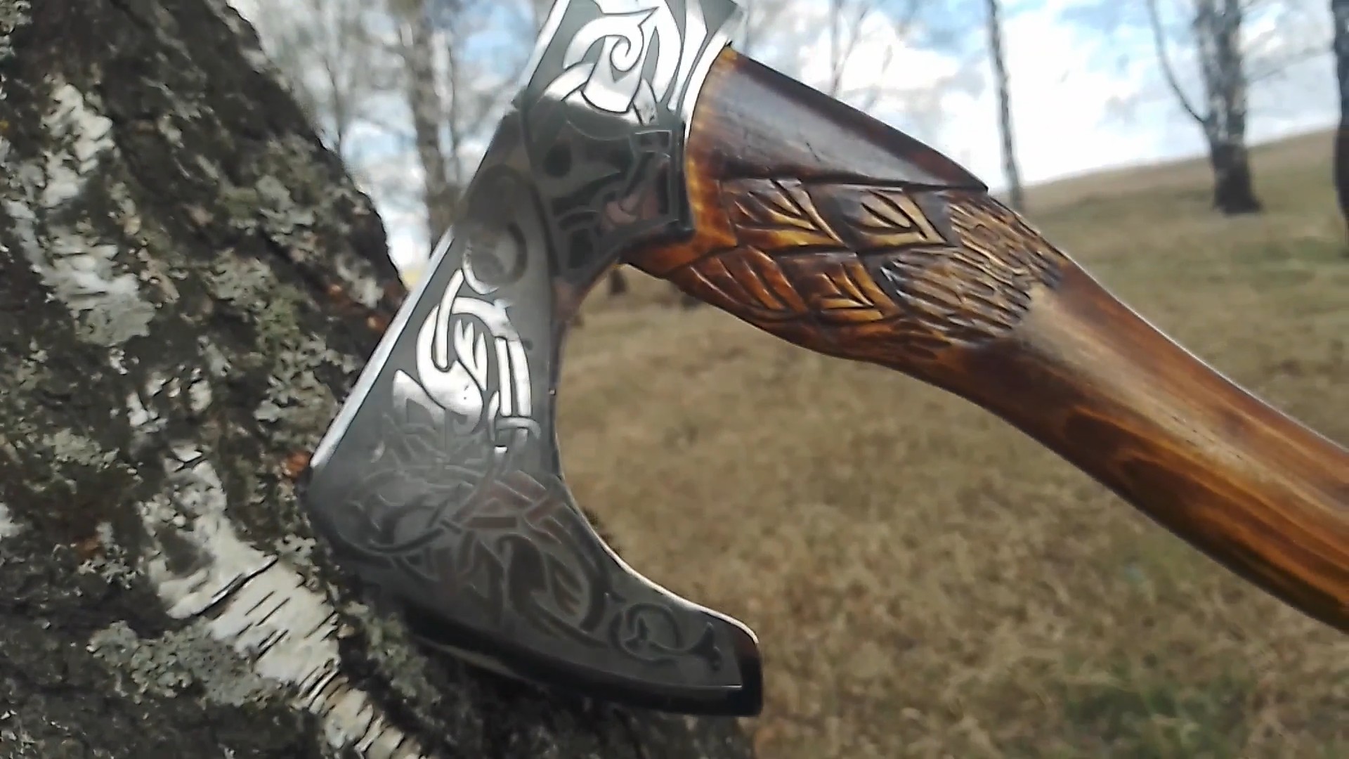 Как сделать стильный топор викинга из задней звездочки мотоцикла