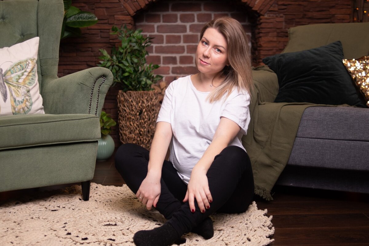 Фотосессия в Zefir Studios.  7й месяц беременности 