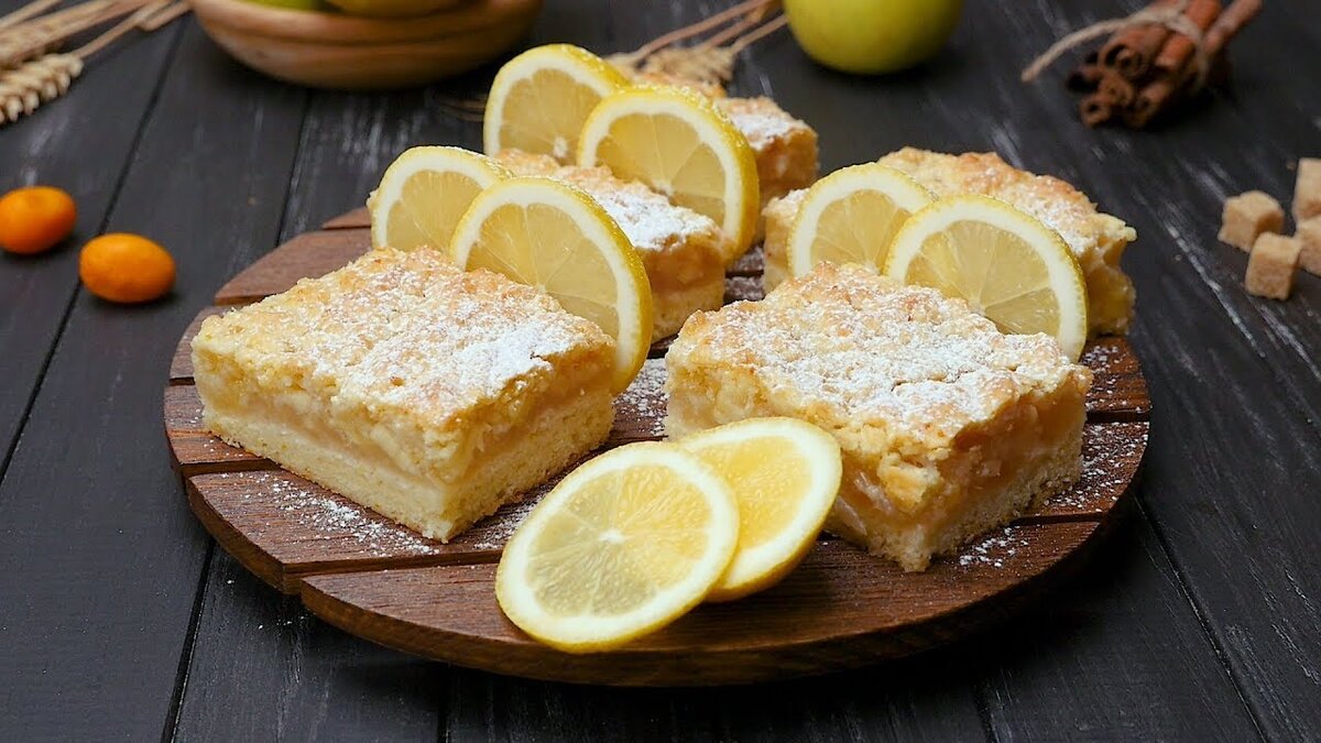 Французский лимонный пирог