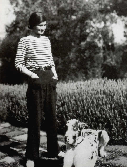 Габриэль Шанель на архивных снимках 1928 г.