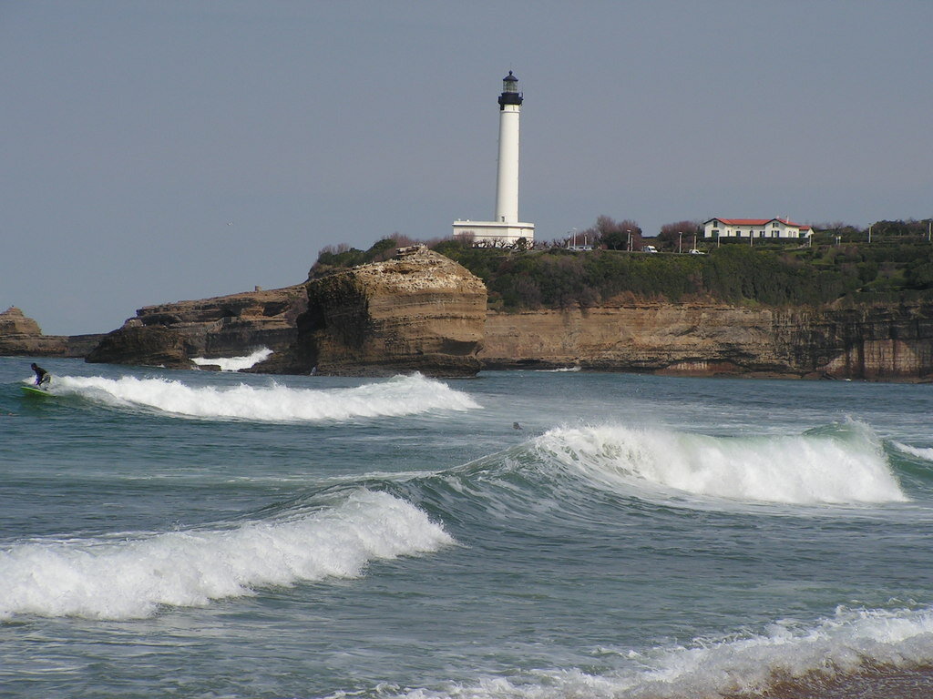 Атлантический океан, город Биарриц