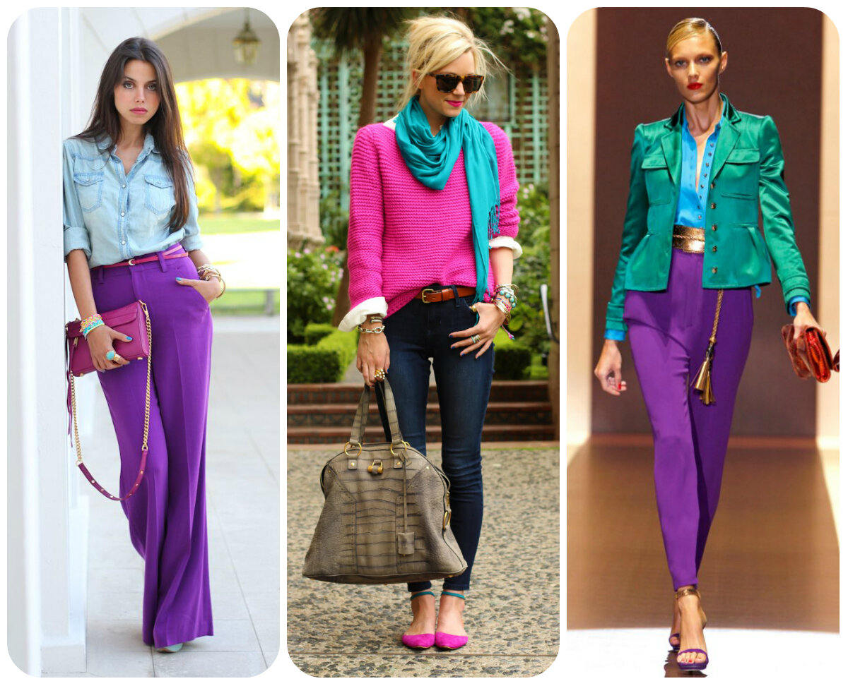 Цветной гардероб