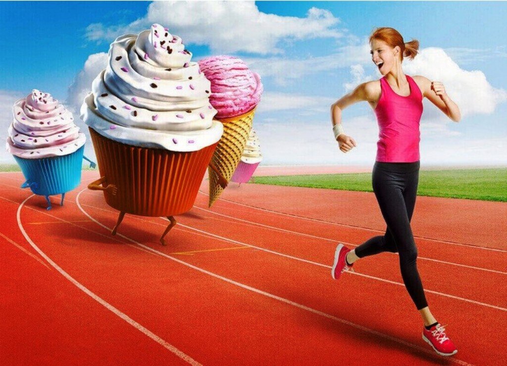 Убегаем от всего высококалорийного