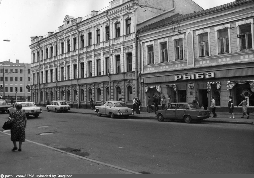 "Рыба" на Пятницкой, 1980 - 1981 г. Источник:Архив ЦИГИ.
