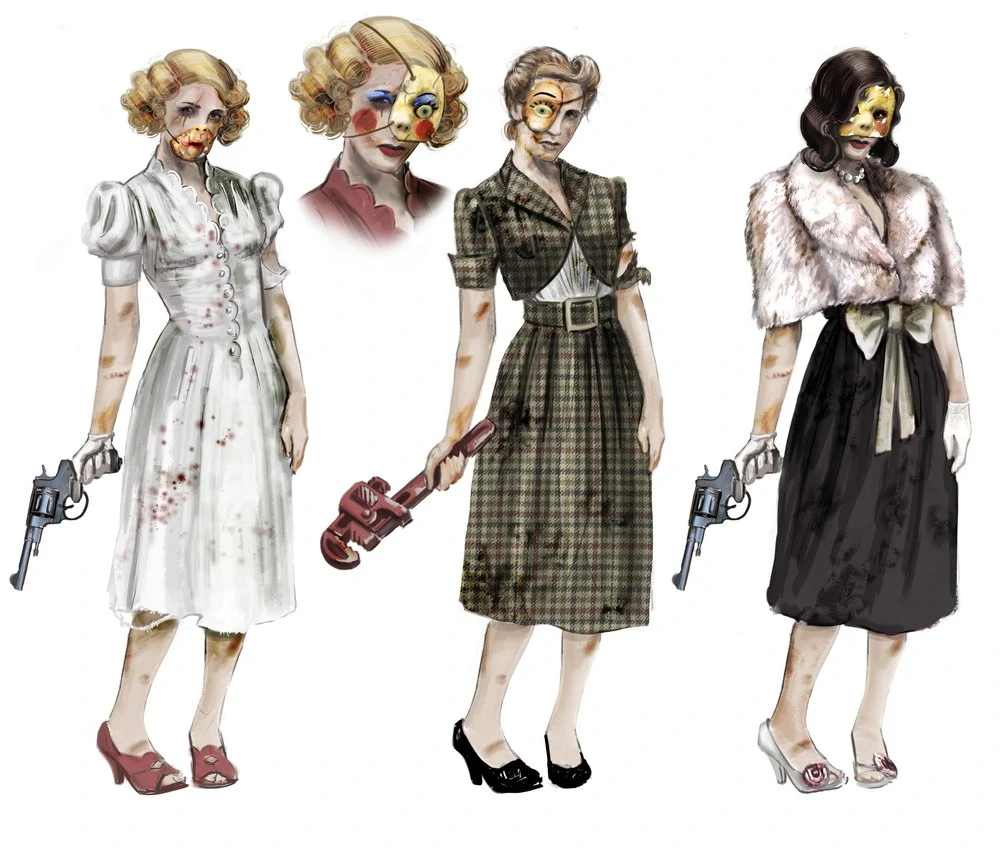 Мутанты из серии игр "BioShock" (2007-2016 гг.)