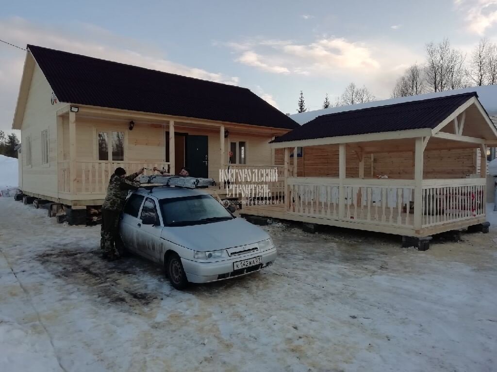 Каркасный дом 9х7,5 м в Мурманской области | Новгородский строитель | Дзен