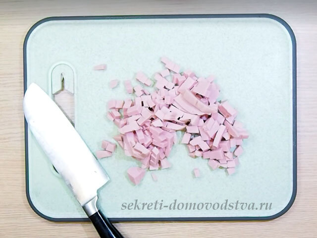 Порезать ингредиенты