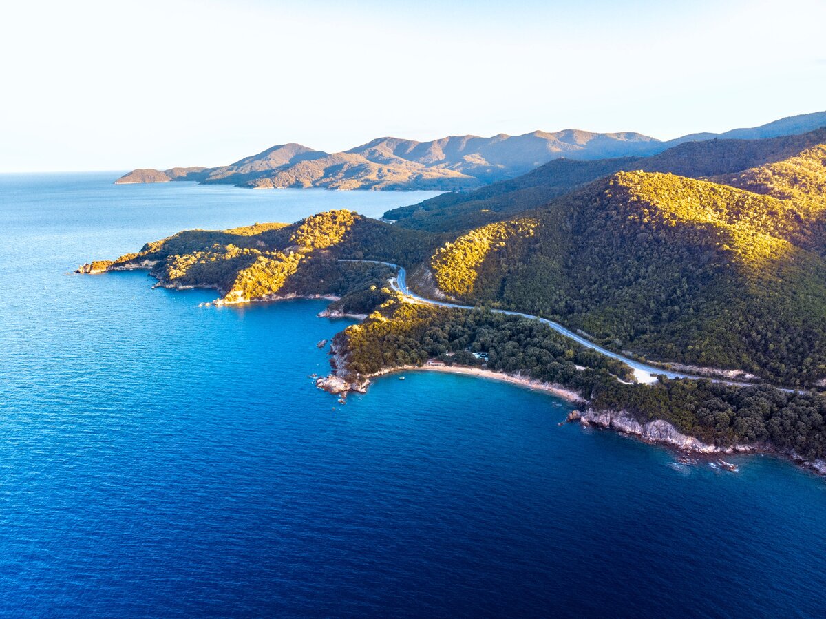 Вид сверху.