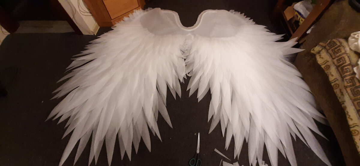 Большие крылья ангела своими руками