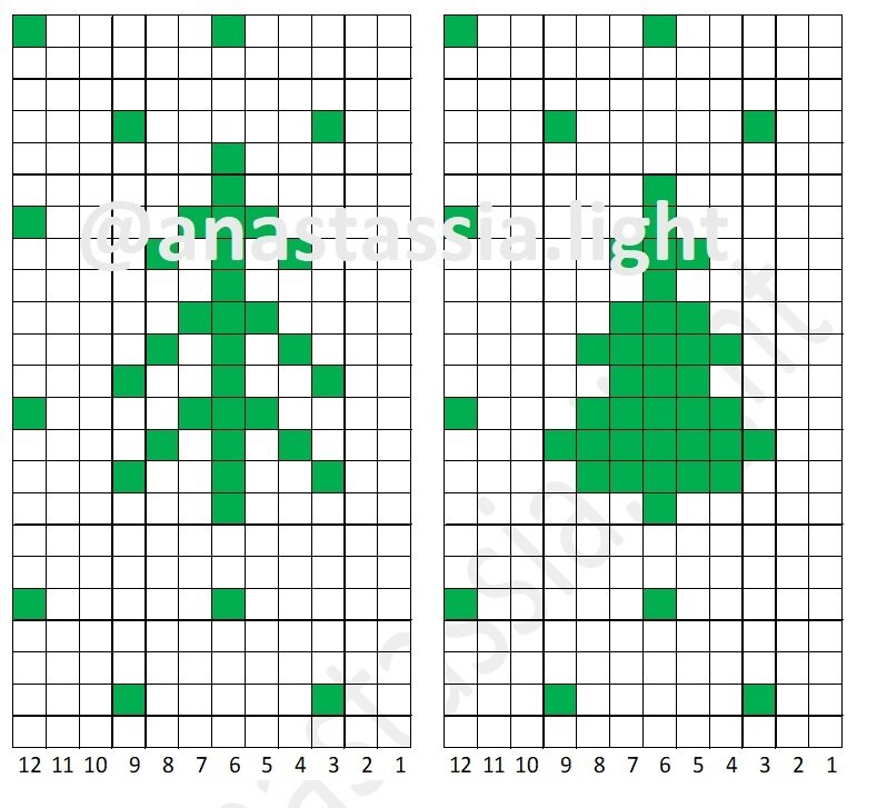 Схемы елок, я автор