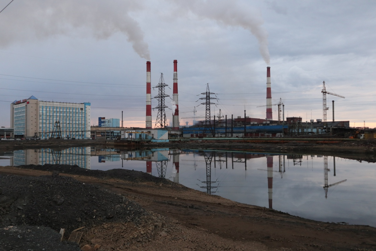 Фото медный завод норильск