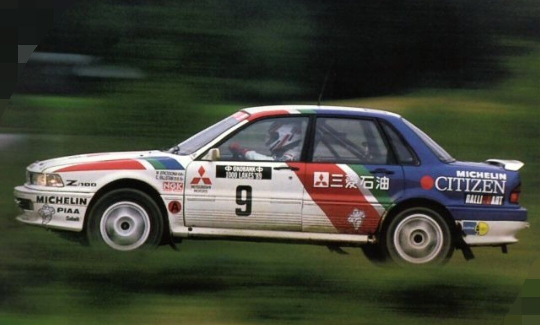 Galant участвует в ралли