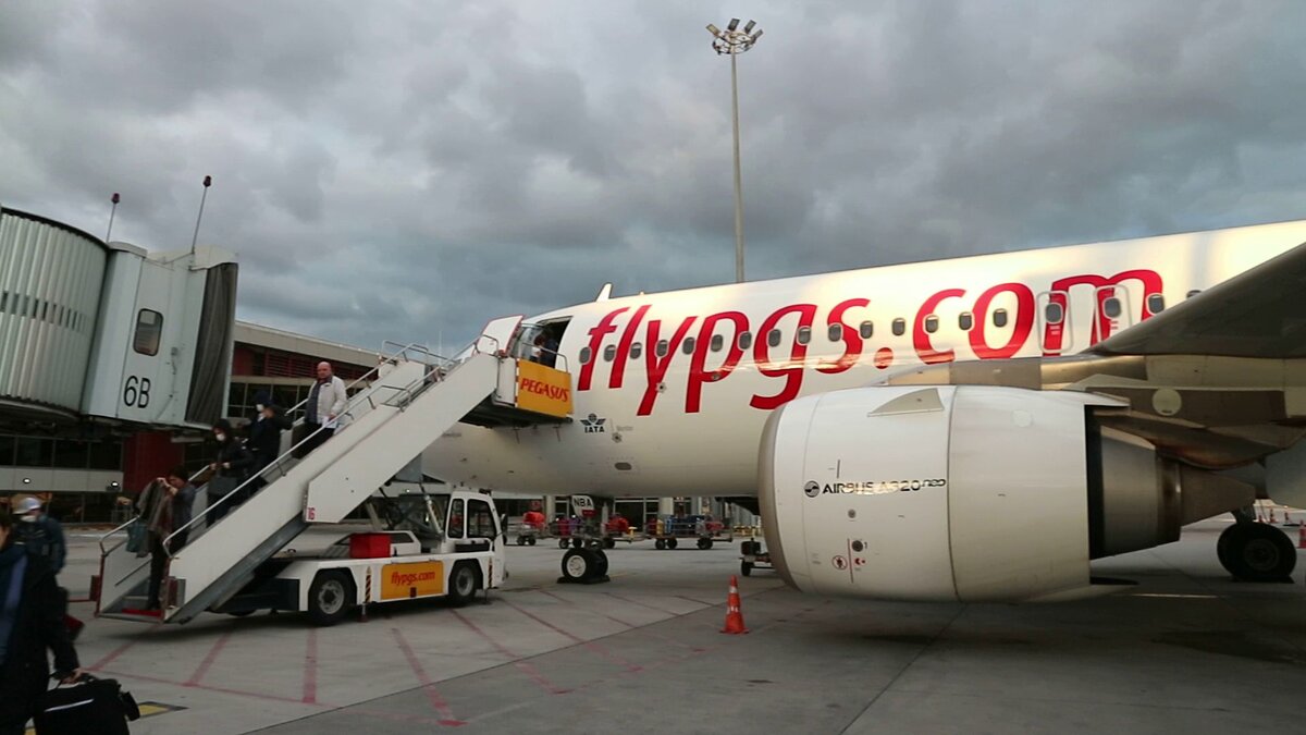 Прибыли в Стамбул а/к Pegasus Airlines (фото автора)
