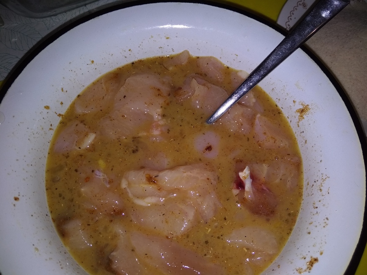 Питательный "маринад" для куриной грудки