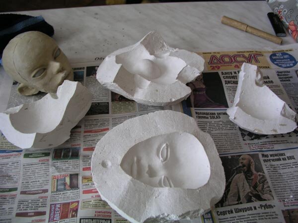 Как сделать форму головы. Как сделать форму головы. Как сделать форму головы. Гипсовые формы для литья кукол. Как сделать форму головы.