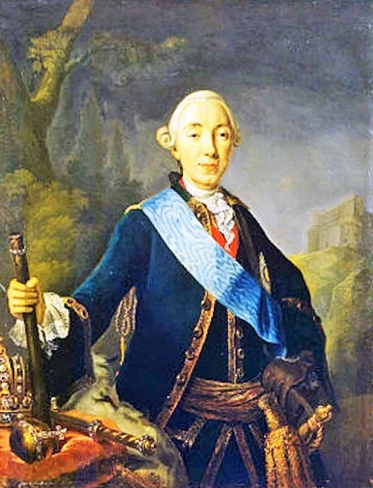 Л.К. Пфанцельт. Коронационный портрет императора Петра III. 1796 г. (здесь и далее фото из открытых источников