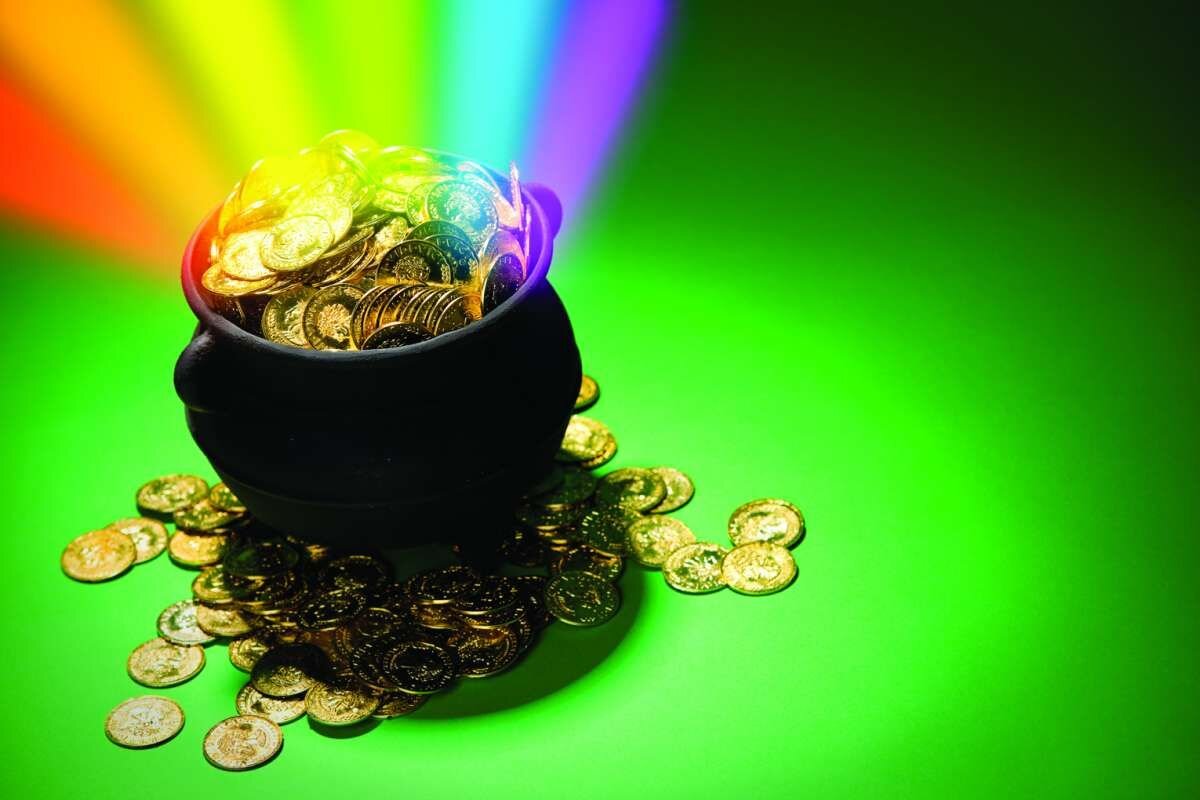 Горшочек с золотом | Источник Яндекс.Картинки